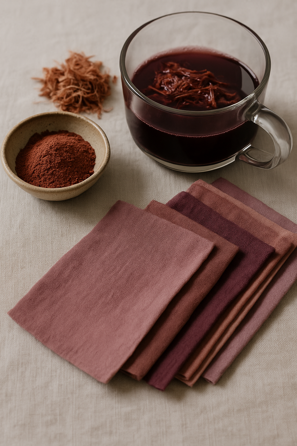 how to use Mimosa Hostilis Root Bark for natural dyeing