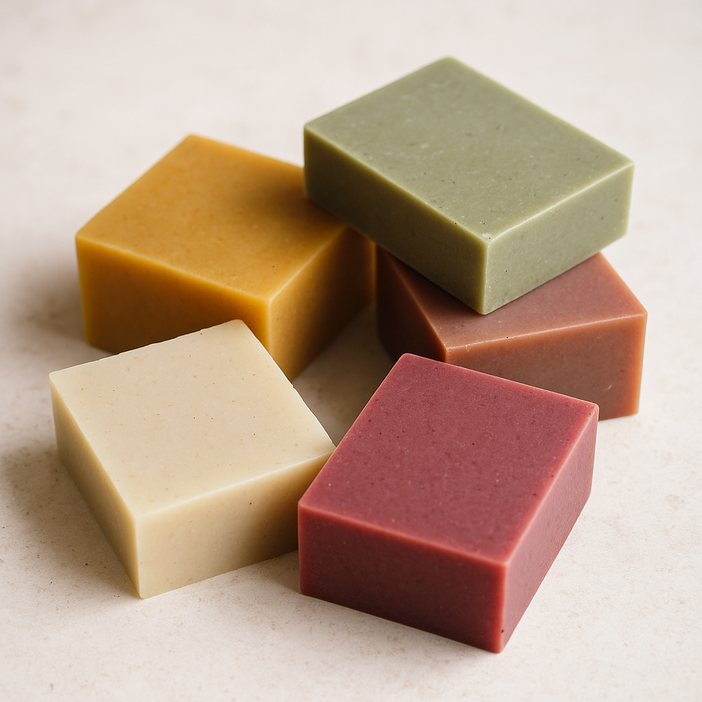 Handmade soaps. Best Plant-Based Dye Ingredients for Soap Making
