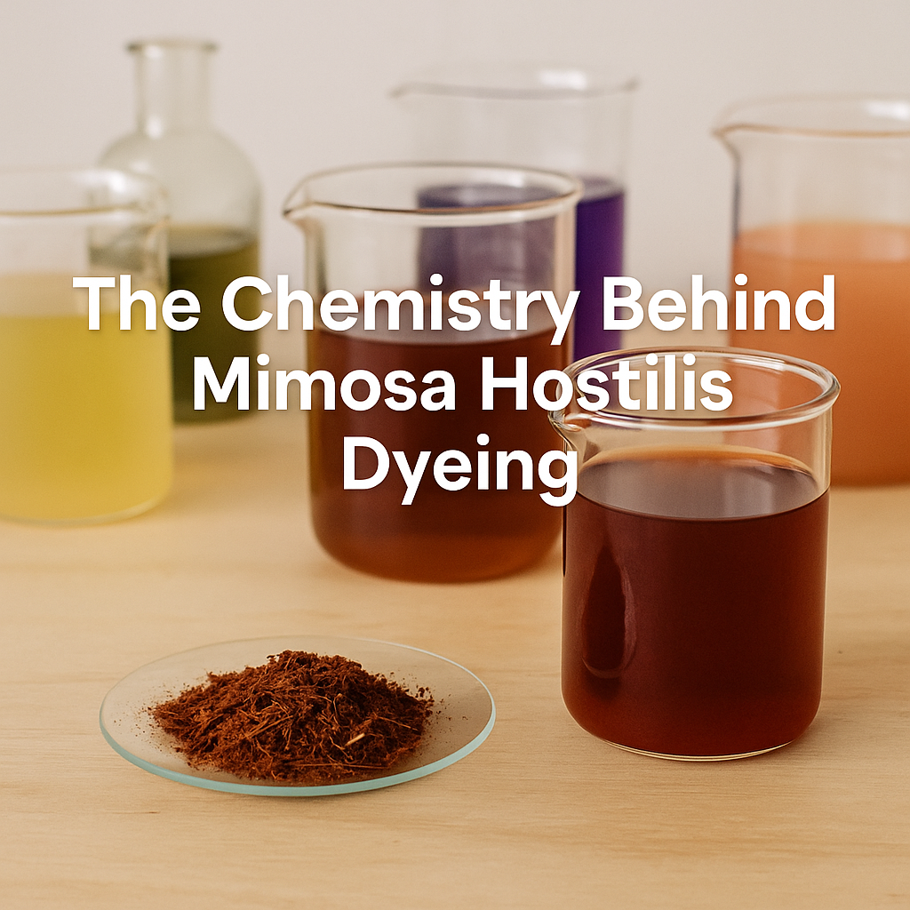 the chemistry behind mimosa hostilis dyeing
