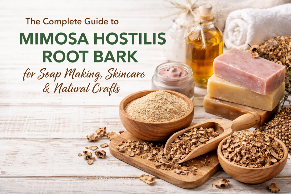 | The Complete Guide to Mimosa Hostilis Root Bark for Soap Making, Skincare & Natural Crafts mimosa hostilis root bark for soap making